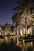 The accomodation quarter of the luxury 5 star Chedi Hotel resort in Ghubrah,  Muscat,  Oman