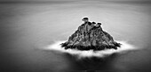 Lonely island in the Costa Brava,  Catalonia,  Spain