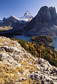 Mount Assiniboine 3618 m the highest peak in the southern