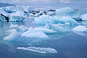 Glaciers at Jokulsarlon lagoon