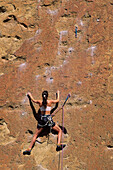 Smith Rock State Park  Rock climbers