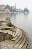 Tremezzo on Lake Como in winter. Lombardy,  Italy