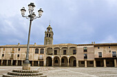 Main Square of Medinaceli,  Soria,  Castilla y Leon,  Spain Five thousand square meters of extension with notable buildings Under his soil they have found Roman mosaics