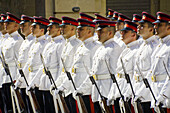 Soldiers at 8th September Victory Day celebrations,  Valletta,  Malta
