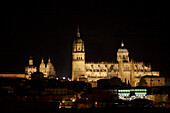 CATHEDRAL OF SALAMANCA FROM THE OTHER BANK OF THE TORMES RIVER