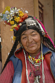 Ladakhi woman Ladakh,  India