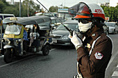 Traffic Police Bangkok,  Thailand