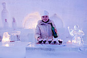 Norway,  Kirkeness Snow Hotel,  1500 meters from the Arctic Sea Arctic SnowReception for cool check-in Kirkenes SnowHotel was opened on the 15th of December 2006 It has 10 spacious and illuminated snowsuites decorated with snow sculptures