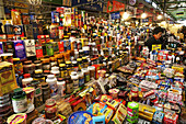 general store in a covered market in Seoul,  South Korea,  Asia