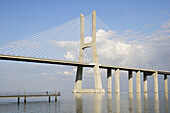 Portugal,  Lisbon  Vasco da Gama bridge over Tago river