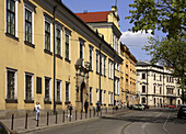 Poland Krakow Episcopal Palace and Pope´s window