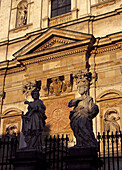 Poland Krakow,  Baroque St Peter and St Paul Church Apostles statues