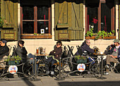 Poland Krakow,  Cafes at Kazimierz district