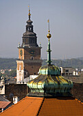 Poland,  Krakow,  St Florian´s Tower and Town Hall Tower
