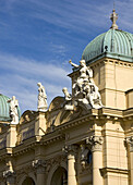 Poland,  Krakow,  Slowacki Theatre,  detail