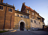 Poland,  Krakow,  Wawel,  east entrance
