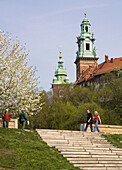 Poland,  Krakow,  Wawel Hill