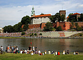 Poland,  Krakow,  Wawel Hill,  Vistula river,  event