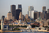 Canada,  Quebec,  Montreal,  skyline,  St Lawrence River