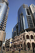 China,  Macau,  old and new architecture,  street scene