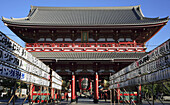 Japan,  Tokyo,  Asakusa,  Senso-ji Temple,  Hozo-mon Gate