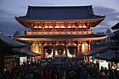 Japan,  Tokyo,  Asakusa,  Senso-ji Temple,  Hozo-mon Gate