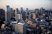 Japan,  Tokyo,  skyline,  general aerial view