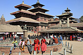 Nepal,  Kathmandu Valley,  Patan,  Durbar Square