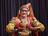 India,  Kerala,  Kochi,  Cochin,  kathakali theatre performance