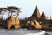 India,  Tamil Nadu,  Mamallapuram,  Mahabalipuram,  Shore Temple