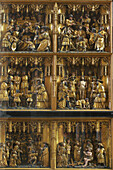 Winged altar, St. Peter's church, Dortmund, North Rhine-Westphalia, Germany