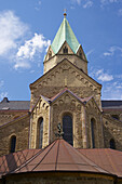 St Ludgerus Basilica at Essen-Werden, Ruhrgebiet, North Rhine-Westphalia, Germany, Europe