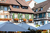 Half-timbered houses, Gengenbach, Black Forest, Baden-Wuerttemberg, Germany