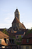 Obere Pfarre von Bamberg, Oberfranken, Bayern, Deutschland