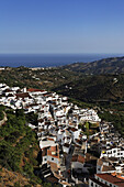 View over Frigiliana, Andalusia, Spain