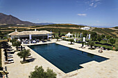 Swimming pool, Finca Cortesin Hotel, Casares, Andalusia, Spain