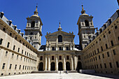 Real Sitio de San Lorenzo de El Escorial, San Lorenzo de El Escorial, Region Madrid, Spanien