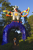 Tarot garden (Giardino dei Tarocchi) by Nikki de Saint Phalle in Capalbio, Maremma, Tuscany, Italy