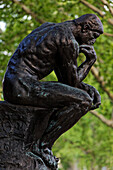 Der Denker vor dem Rodin Museum, Philadelphia, Pennsylvania, USA