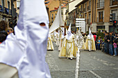 Holy Week procession, Valladolid. Castilla-Leon, Spain