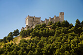 Castle, Peñafiel. Valladolid province, Castilla-Leon, Spain