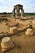 Roman arch of Caparra  1st-2nd century AD), Zarza de Granadilla. Silver Route, Caceres province, Extremadura, Spain