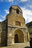 Church of Santa Maria la Real, Piasca, Cabezon de Liebana, valley of Liebana, Picos de Europa National Park, Cantabria, Spain