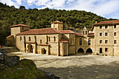 Monastery of Santo Toribio de Liebana, valley of Liebana, Picos de Europa National Park, Cantabria, Spain