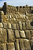 Sacsayhuaman pre-Columbian walled complex near the old city of Cusco, Peru