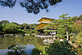 Kinkaku-Ji  Temple of the Golden Pavilion), Kyoto City, Japan  October 2008)