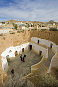 Troglodyte dwellings, Matmata, Tunisia  December 2008)