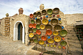 Local ceramics, troglodyte dwellings, Matmata, Tunisia  December 2008)