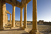 Temple of Jupiter, Roman ruins of Sbeitla  Sufetula), Tunisia  December 2008)