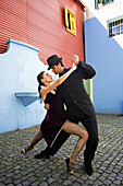 Tango dance, La Boca district, Buenos Aires, Argentina  March 2008)